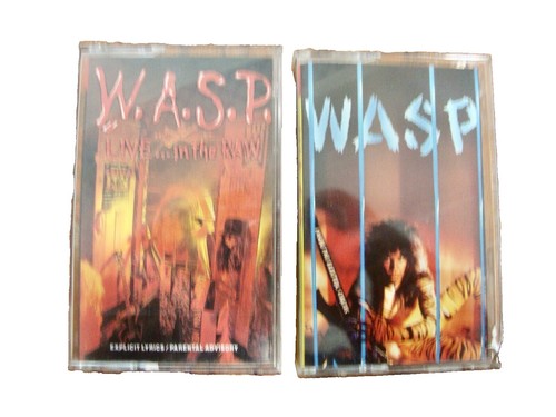 W.A.S.P. - THE LAST COMMAND CASSETTE: 1985 CAPITOL NO BARCODE - EX