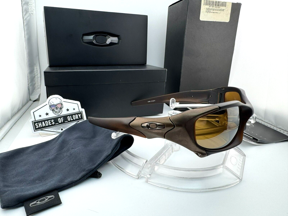 OAKLEY PIT BOSS 03-305 MATTE ROOTBEER BRONZE TUNGSTEN IRIDIUM