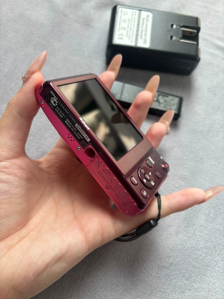 Nikon COOLPIX S3500 Digital Camera PINK 20.1MP 100% working Nikon COOLPIX S3500 Digital Camera PINK 20.1MP 100% working