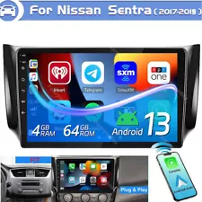 For Nissan Sentra 2016-2019 Android 13 4+64GB Car Stereo Radio GPS Navi Carplay