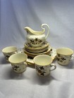 Serving Tea/ Dinner Set 15 Mixed Pcs (Cups, Saucers, Plates) Vintage Floral