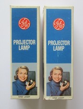Two New in Box GE 115-120 Volt 1000 Watt DFY Projector Lamps / Bulbs