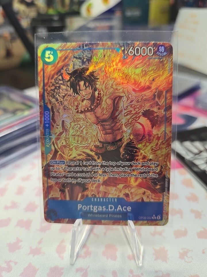 Portgas.D.Ace (Parallel) OP08-052 - One Piece CCG - Two Legends