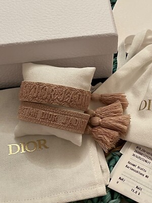 Original Christian Dior J'Adior Cotton Bracelet  Rose 