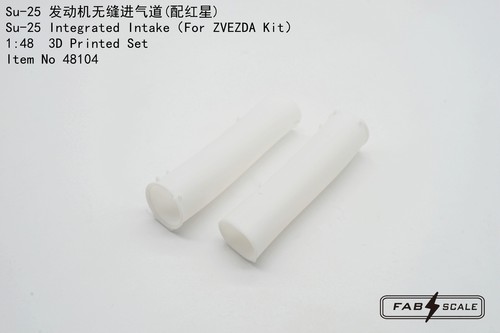 FAB FA48104 1/48 Su-25 Integrated Intake For ZVEZDA Kit 3D Printed Set - Picture 3 of 4