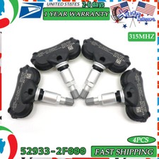 2010-2013 ZDX TPMS Tire Pressure Sensor 4X For ACURA 2014-2015 RLX 2009-2014 TL 