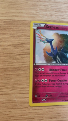 セイユ ホロカード ポケモン Pokemon 2015 Xerneas XY BREAKthrough Holo Rare Card 107/162 Basic