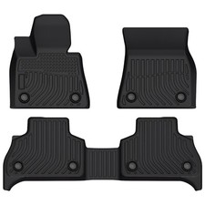 Floor Mats 2 Rows Liner Carpets For 2014-2018 BMW X5 TPE Rubber All Weather
