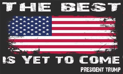 THE BEST IS YET TO COME TRUMP 2024 BIDEN SUKS SCHWARZ Vinyl Aufkleber Autoaufkleber - Bild 1 von 1