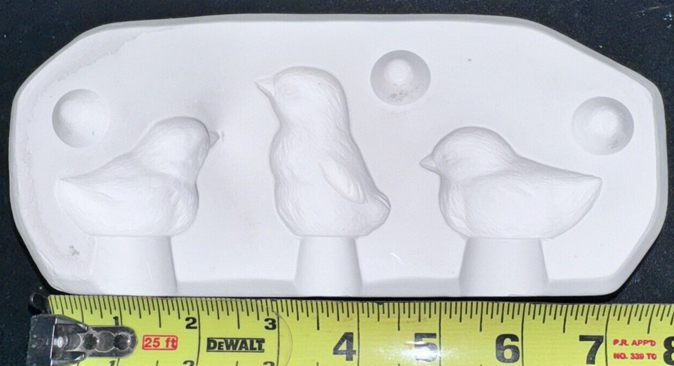 Scioto Vintage Ceramic Slip Casting Mold S1419 Small Chicks eBay