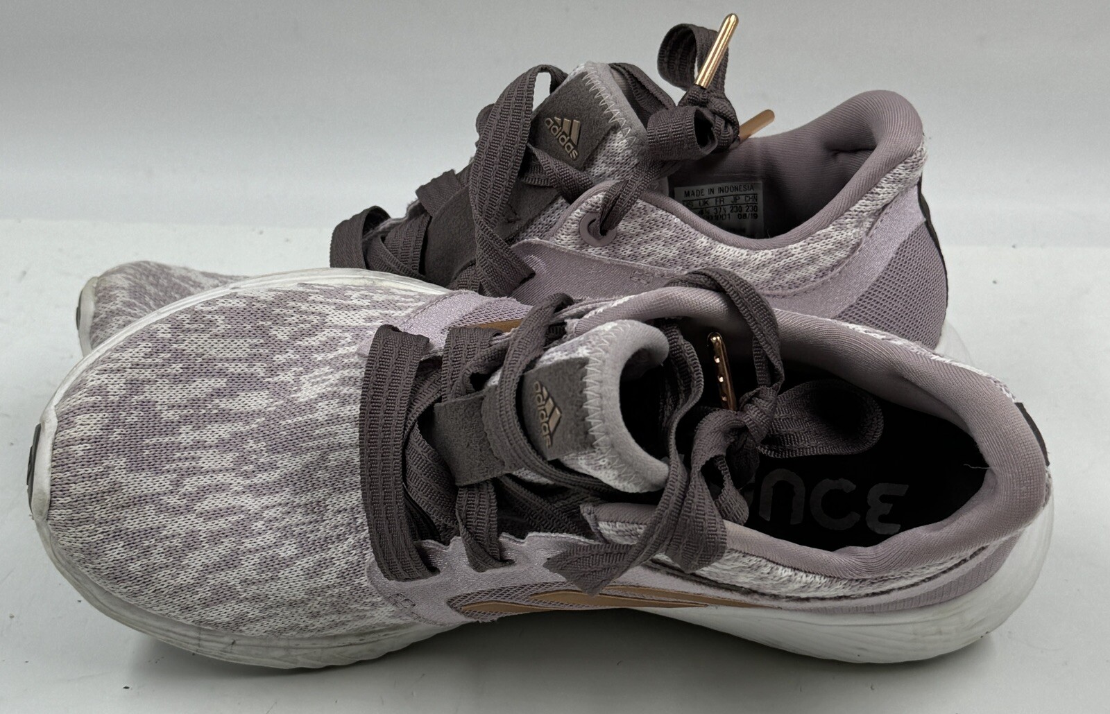 Adidas Edge Lux 3 Clima Women's Sneakers Size 6  Purple Athletic Shoes EF8586 thumbnail 7