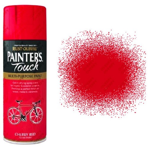 x2 RustOleum Painters Touch MultiPurpose Aerosol Spray Paint Cherry