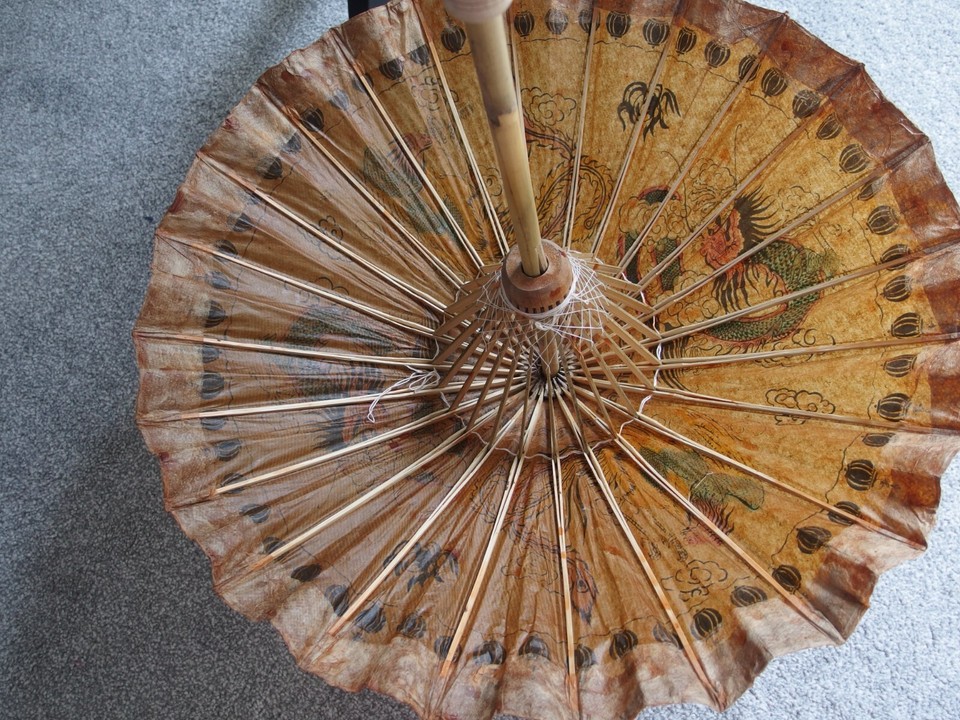 Vintage Japanese or Chinese parasol eBay