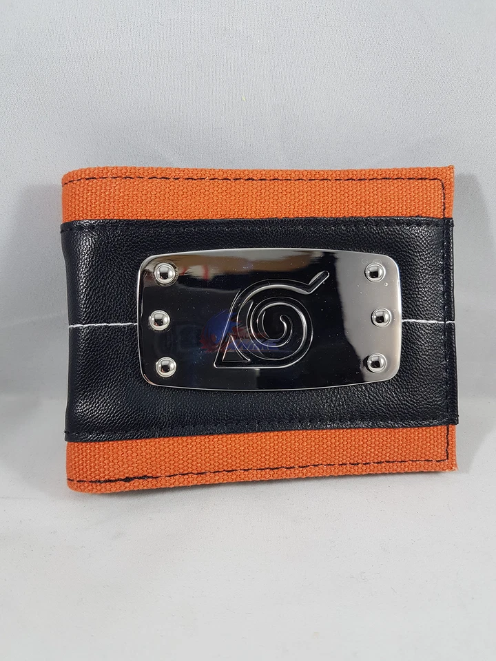 Naruto Hidden Leaf Village Bifold Wallet Anime Licensed NEW - Image 4 of 4