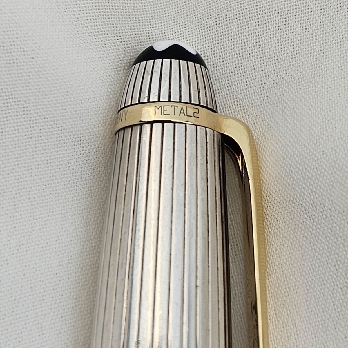 Montblanc Meisterstück Pix Fountain Pen Sterling Silver 925