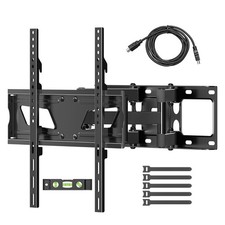 Full Motion TV Wall Mount for 32-70 Inch TVs up to 132 lbs, TV Mount with Art...