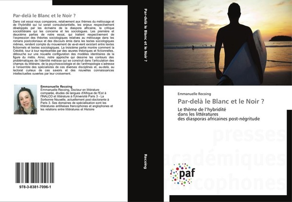 Par-Delà Le Blanc Et Le Noir ? Emmanuelle Recoing-image