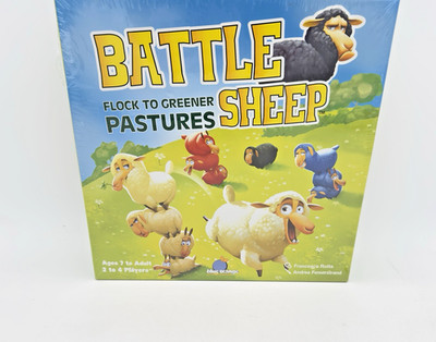 BATTLE SHEEP Flock To Greener Pastures Game- Board Game NEW in Shrink