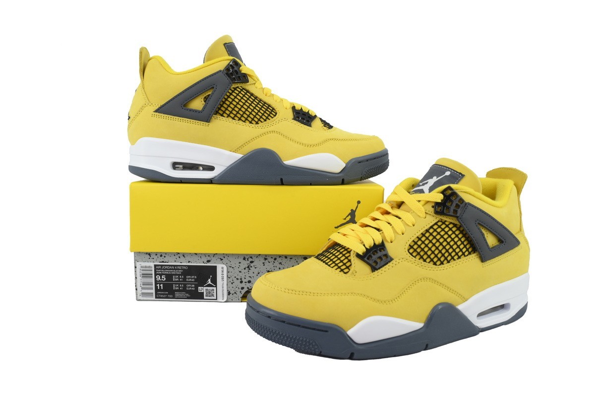 Size 12 - Jordan 4 Retro Mid Lightning for sale online | eBay