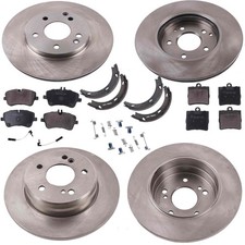 BREMSSCHEIBEN + BELÄGE + HANDBREMSE für MERCEDES C-KLASSE W203 CL203 R171