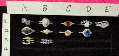 Ryze 0.925 Sterling Silver Rings Size 12