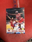 1993 Skybox NBA Hoops Michael Jordan Card #28 Bulls Centered Nice Sharp Corners