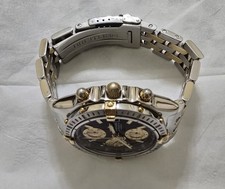 Men's Breitling Chronomat Two-Tone 40mm Watch Ref. B13352 Blue Dial 7