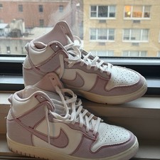 Nike Dunk High 1985 Barely Rose White/Pink Hi...