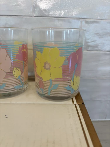 Culver Flower Glasses