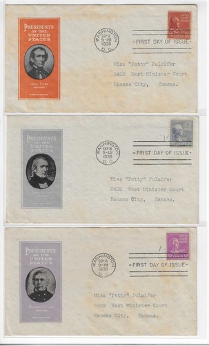 FDC's #803-34 -- Ioor -- Prexy set - Picture 6 of 13