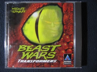 Beast Wars Transformers [CD-ROM] Hasbro Interactive Windows 95