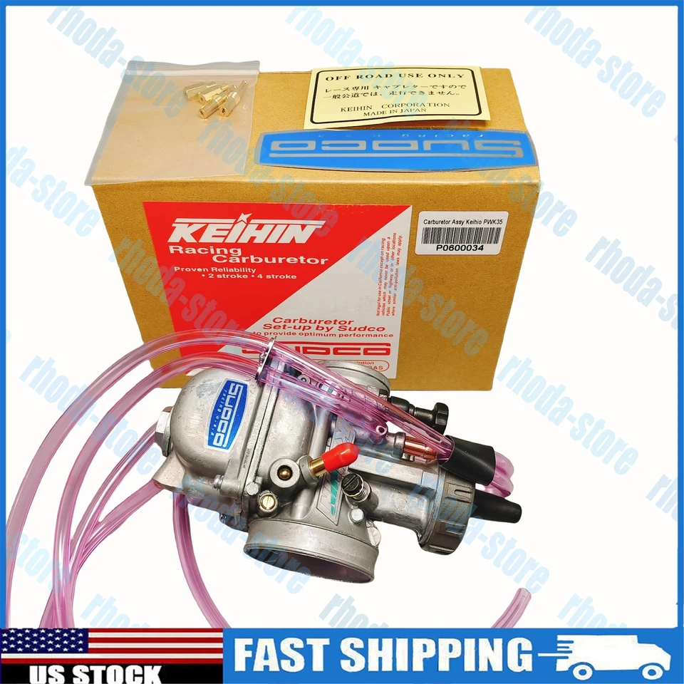 For Kawasaki KDX200 Suzuki RM125 RMX250 Honda CR125 Yamaha YZ125 Keihin 35mm PWK - Изображение 3 из 4