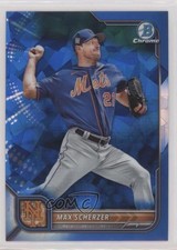 2022 Bowman Chrome Sapphire Edition Max Scherzer #62 0y9e