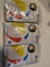 Lot of 3 Intex 20" Glossy Panel Inflatable Beach Ball White Blue Red Yellow