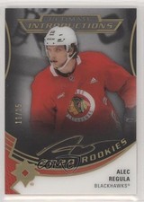 2020-21 Ultimate Collection Introductions Onyx Black 11/15 Alec Regula Auto 0c3
