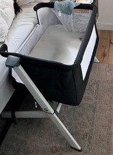 evolur sleep bassinet black