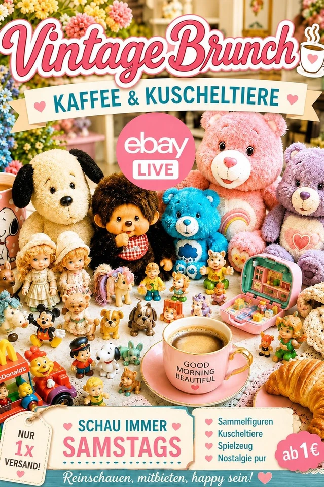 Vintage Brunch 80er 90er Y2K