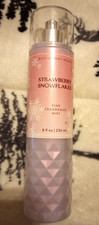 Bath  Body Works Strawberry Snowflakes Fine Fragrance Mist 8fl Oz/236 Ml