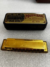 HOHNER MARINE BAND 1896 100th Anniversary Harmonica LIMITED EDITION 1896-1996