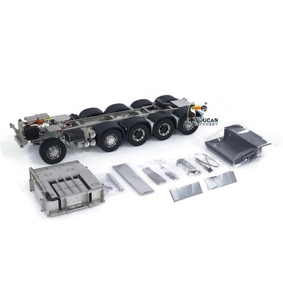 ScaleClub 10WD 1/14Metall Chassis 3Gang Getriebe für RC Sattelzugmaschine FH750