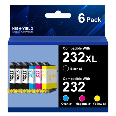 232XL Ink Cartridge compatible with Epson 232 XL XP-4205 XP-4200 WF-2950 WF-2930
