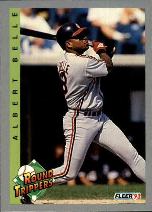1993 Fleer #712 Albert Belle RT - BB