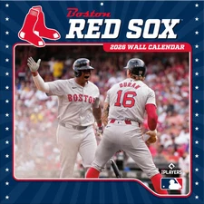 Turner Licensing,  MLB Boston Red Sox 2026 Wall Calendar, 12'' X 12'', 12-Month