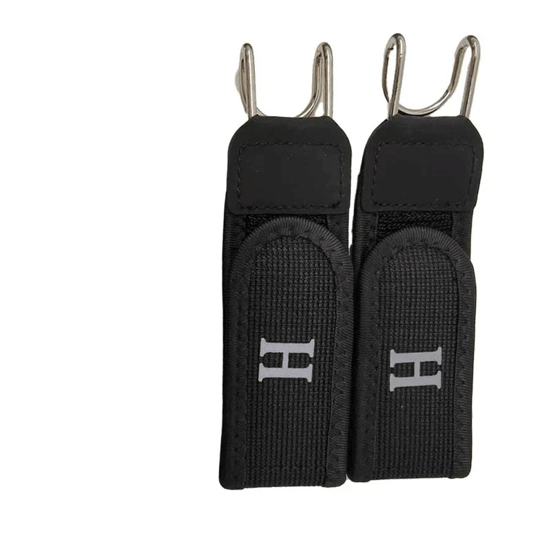 Tactical Metal Hook Elastic Belt Unisex Buckle,Less Invisible Waist Belt Closure