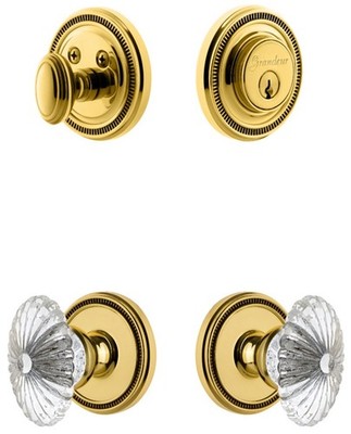 Grandeur SOLBUR_SP_ESET_238 Soleil Solid Brass Single Cylinder - Brass