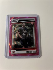 2022 Score Ellipse #366 Daxton Hill RC Rookie Bengals /299 