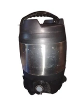 INZONE Black Water Jug 1 Gallon Cooler Insulated Camping Tailgating Jug Work Jug