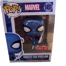 Funko Pop Marvel Spider-Man In Blue Suit Figure