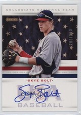 2013 USA Baseball Box Set Collegiate National Team /399 Skye Bolt #3 Auto 0e2x