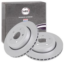 2x A.B.S. BREMSSCHEIBEN 350mm HINTEN passend für JEEP GRAND